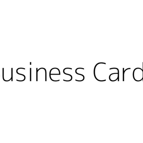 Business Card Thumbnail