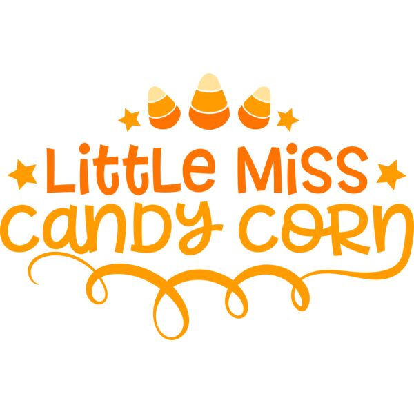 Little Miss Candy Corn Thumbnail