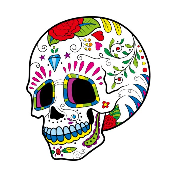 DIA DE LOS MUERTOS SKULL 8 Thumbnail