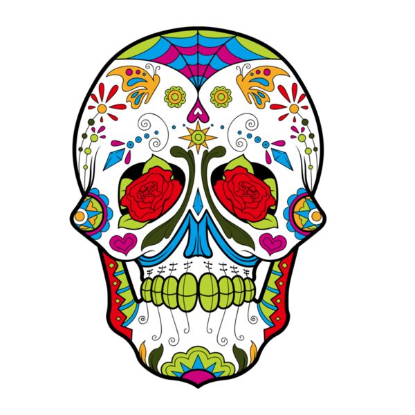 DIA DE LOS MUERTOS SKULL 34 Thumbnail