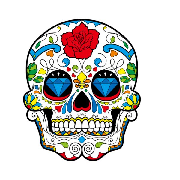 DIA DE LOS MUERTOS SKULL 24 Thumbnail